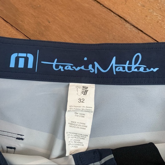 Travis Mathew Draw The Line Board Shorts - Picture 8 of 8